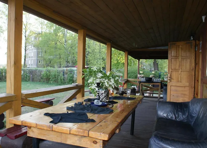 Izbushka Сasa de vacaciones Riga